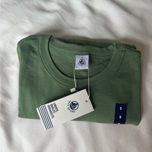 Women’s Petit Bateau Crew Neck T-Shirt Small NWT